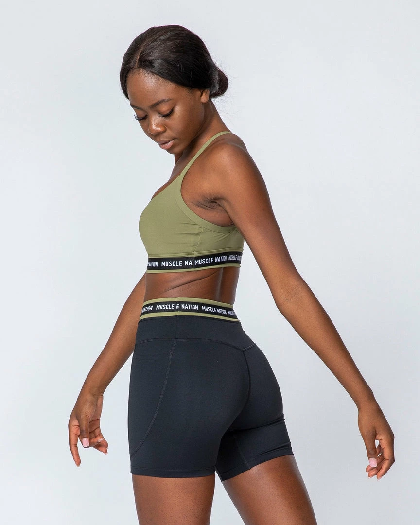 Muscle Nation Superset Bike Shorts - Black 11 Muscle Nation Superset Bike Shorts - Black