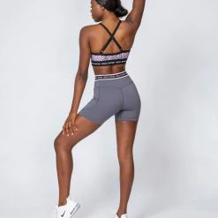 Muscle Nation Superset Bra - Tri Stripe/Black