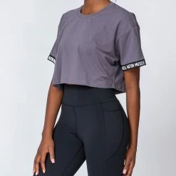 Muscle Nation Superset Tee - Sleet Grey