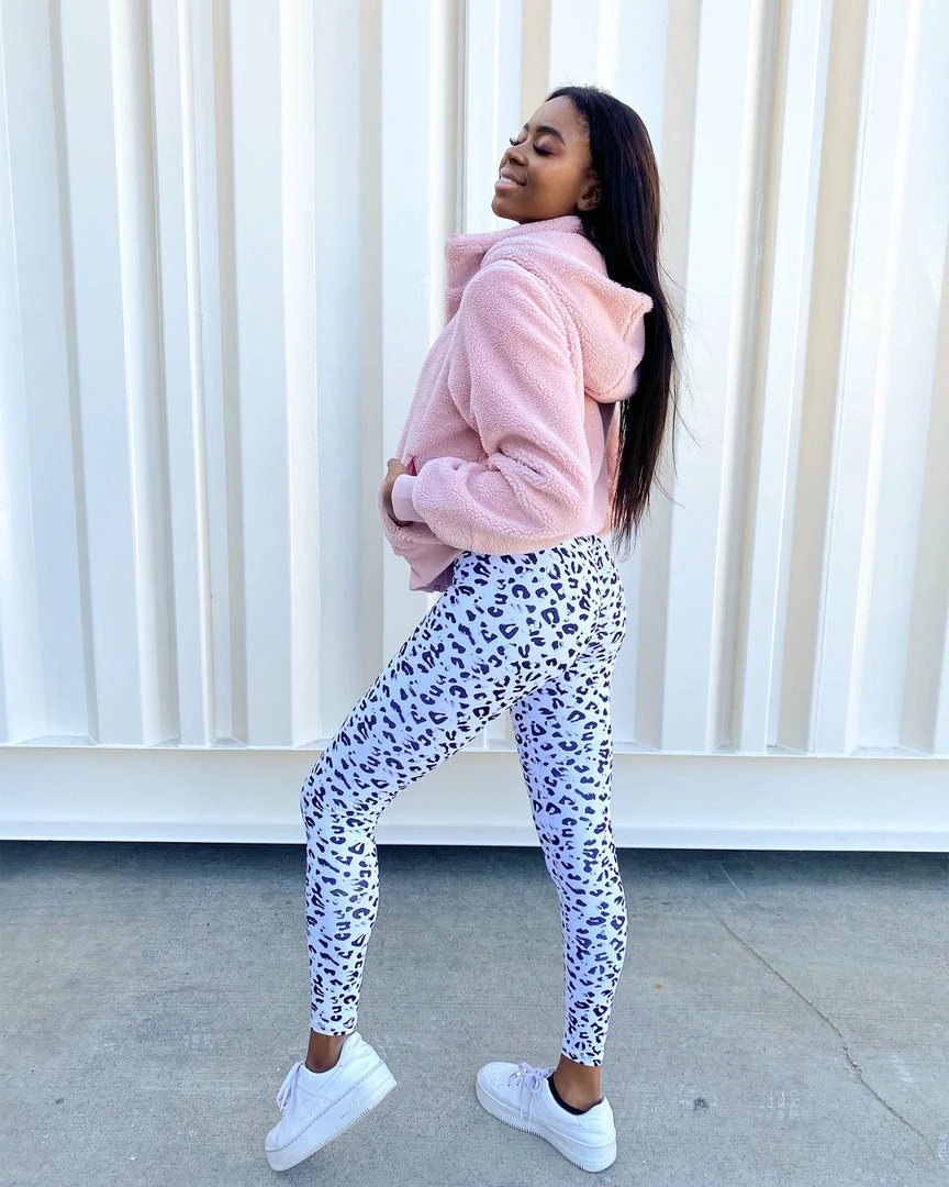 Muscle Nation Teddy Jacket - Blush Best Sellers 6 Muscle Nation Teddy Jacket - Blush Best Sellers