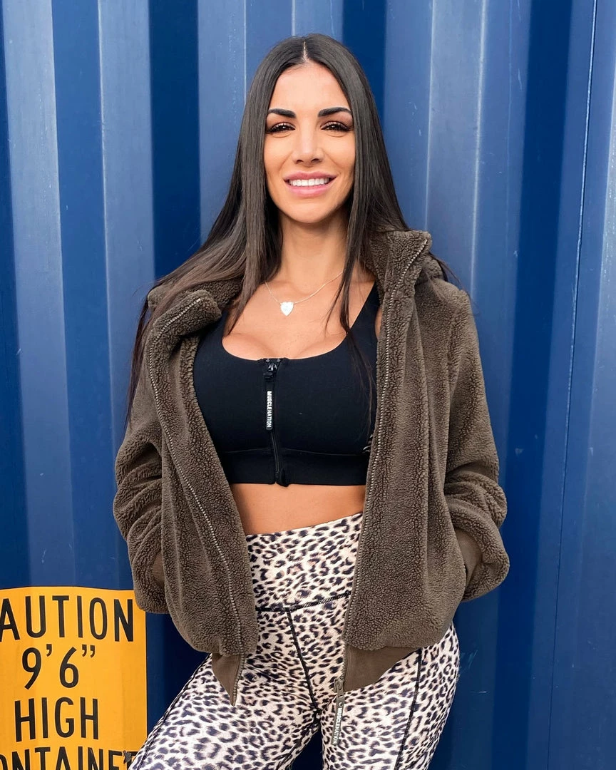 Muscle Nation Best Sellers Teddy Jacket - Khaki 6 Muscle Nation Best Sellers Teddy Jacket - Khaki