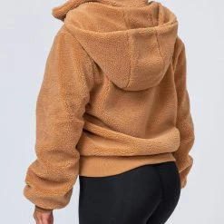 Muscle Nation Best Sellers Teddy Jacket - Teddy Brown 12 Muscle Nation Best Sellers Teddy Jacket - Teddy Brown