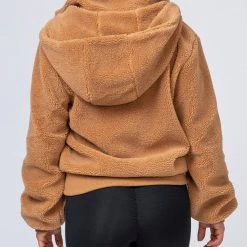 Muscle Nation Best Sellers Teddy Jacket - Teddy Brown 17 Muscle Nation Best Sellers Teddy Jacket - Teddy Brown