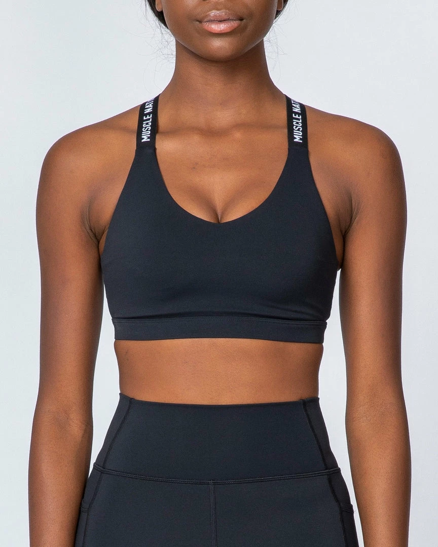 Muscle Nation Tempo Bra - Black Womens 5 Muscle Nation Tempo Bra - Black Womens