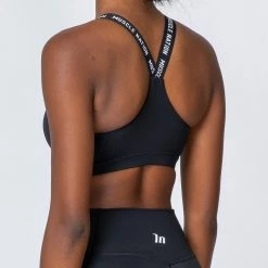 Muscle Nation Tempo Bra - Black Womens 15 Muscle Nation Tempo Bra - Black Womens