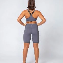 Muscle Nation Tempo Bra - Sleet Grey Womens 11 Muscle Nation Tempo Bra - Sleet Grey Womens