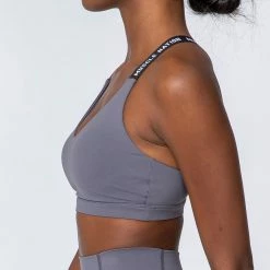 Muscle Nation Tempo Bra - Sleet Grey Womens 13 Muscle Nation Tempo Bra - Sleet Grey Womens