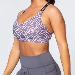 Muscle Nation Tempo Bra - Tri Stripe