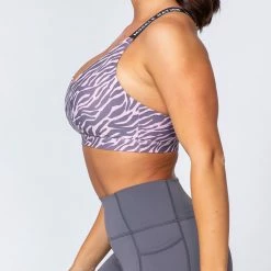 Muscle Nation Tempo Bra - Tri Stripe