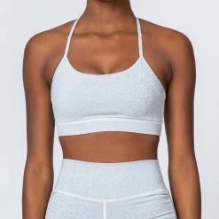 Muscle Nation Tone Bra - Ash Grey Womens