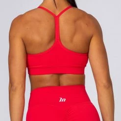 Muscle Nation Womens Tone Bra - Flame