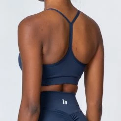 Muscle Nation Tone Bra - Navy 30% EOFY SALE