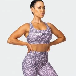 Muscle Nation Strike Bra - Tri-Stripe Womens