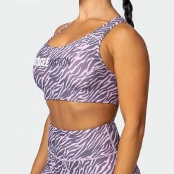 Muscle Nation Strike Bra - Tri-Stripe Womens