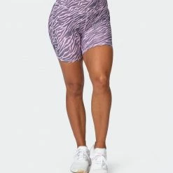 Muscle Nation Non Scrunch Superior Squat Bike Shorts - Tri-Stripe