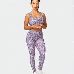 Muscle Nation Superior Squat Full Length Leggings - Tri-Stripe