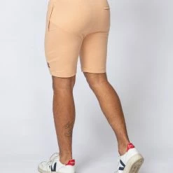 Muscle Nation Ultimate Tapered Fit Shorts - Biscuit 14 Muscle Nation Ultimate Tapered Fit Shorts - Biscuit