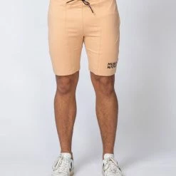 Muscle Nation Ultimate Tapered Fit Shorts - Biscuit 15 Muscle Nation Ultimate Tapered Fit Shorts - Biscuit