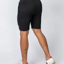 Muscle Nation Ultimate Tapered Fit Shorts - Black Mens