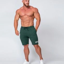 Muscle Nation Ultimate Tapered Fit Shorts - Jade Green