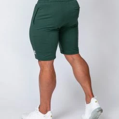 Muscle Nation Ultimate Tapered Fit Shorts - Jade Green