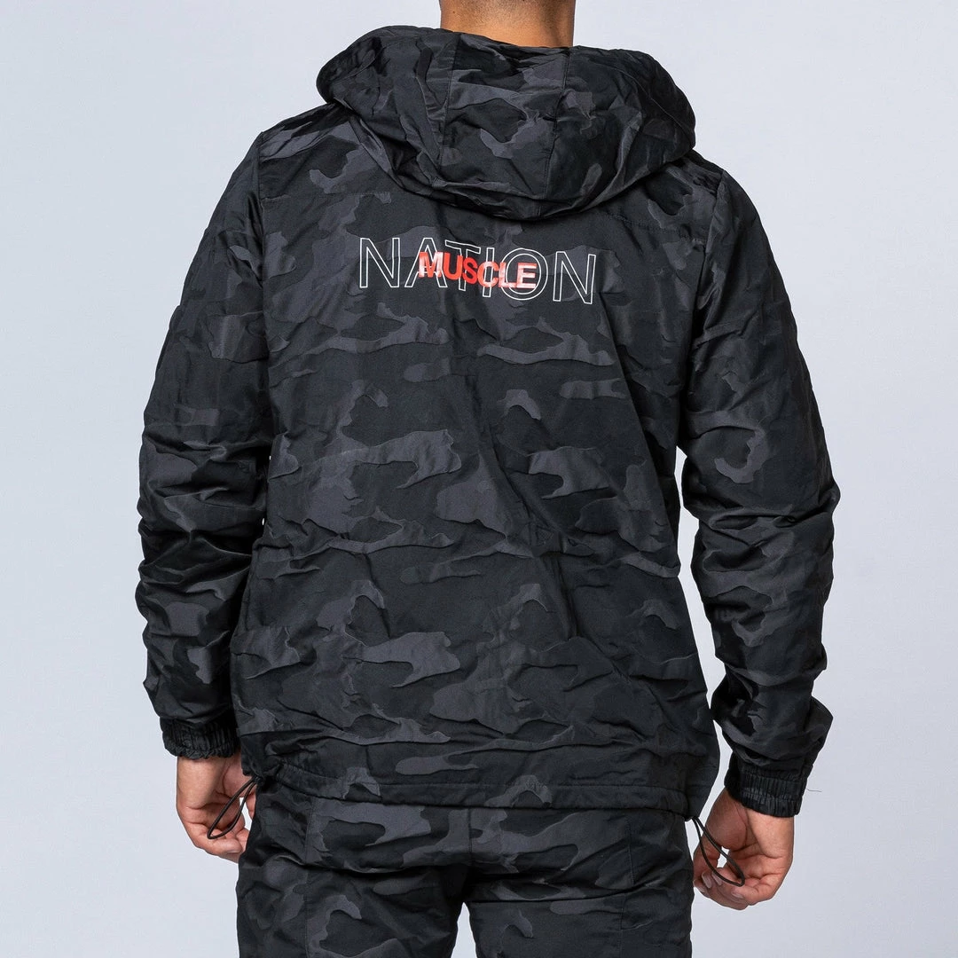 Muscle Nation Unisex Tracksuit Jacket - Black Camo Womens 6 Muscle Nation Unisex Tracksuit Jacket - Black Camo Womens