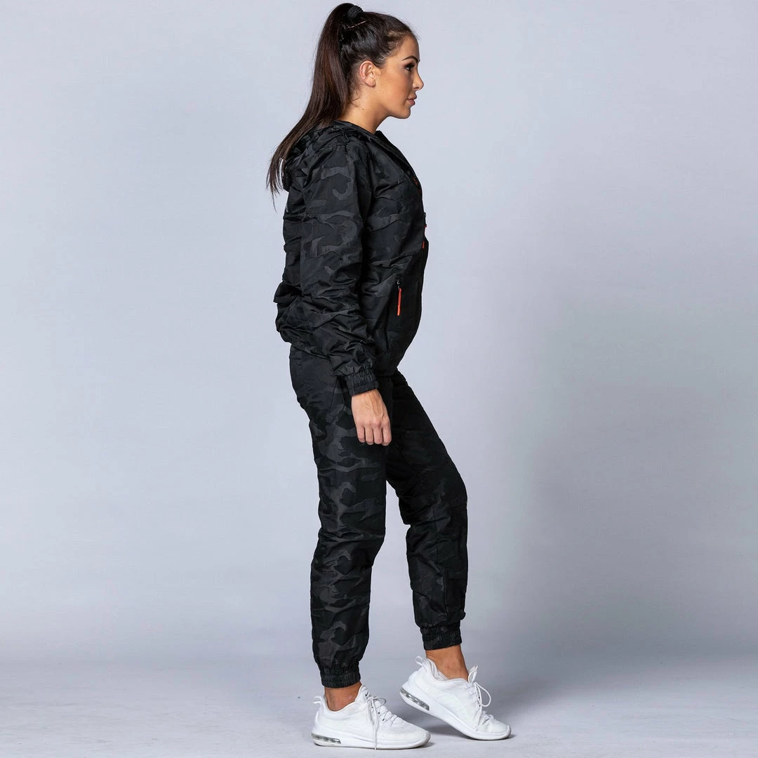 Muscle Nation Unisex Tracksuit Jacket - Black Camo Womens 11 Muscle Nation Unisex Tracksuit Jacket - Black Camo Womens