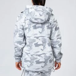 Muscle Nation Unisex Tracksuit Jacket - Snow Camo