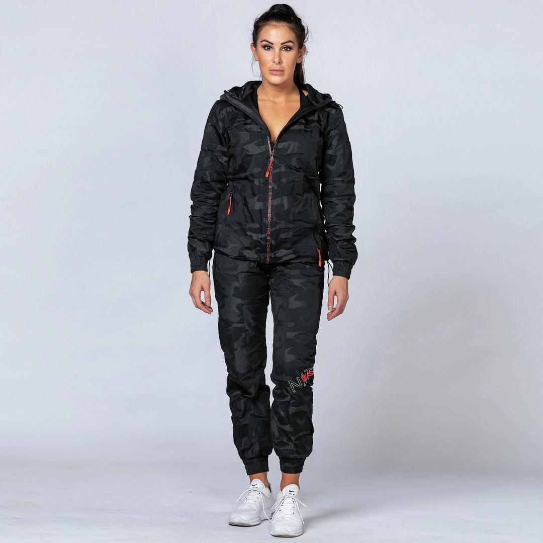 Muscle Nation Unisex Tracksuit Pants - Black Camo 5 Muscle Nation Unisex Tracksuit Pants - Black Camo