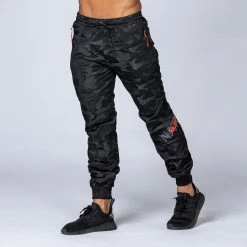 Muscle Nation Unisex Tracksuit Pants - Black Camo 17 Muscle Nation Unisex Tracksuit Pants - Black Camo