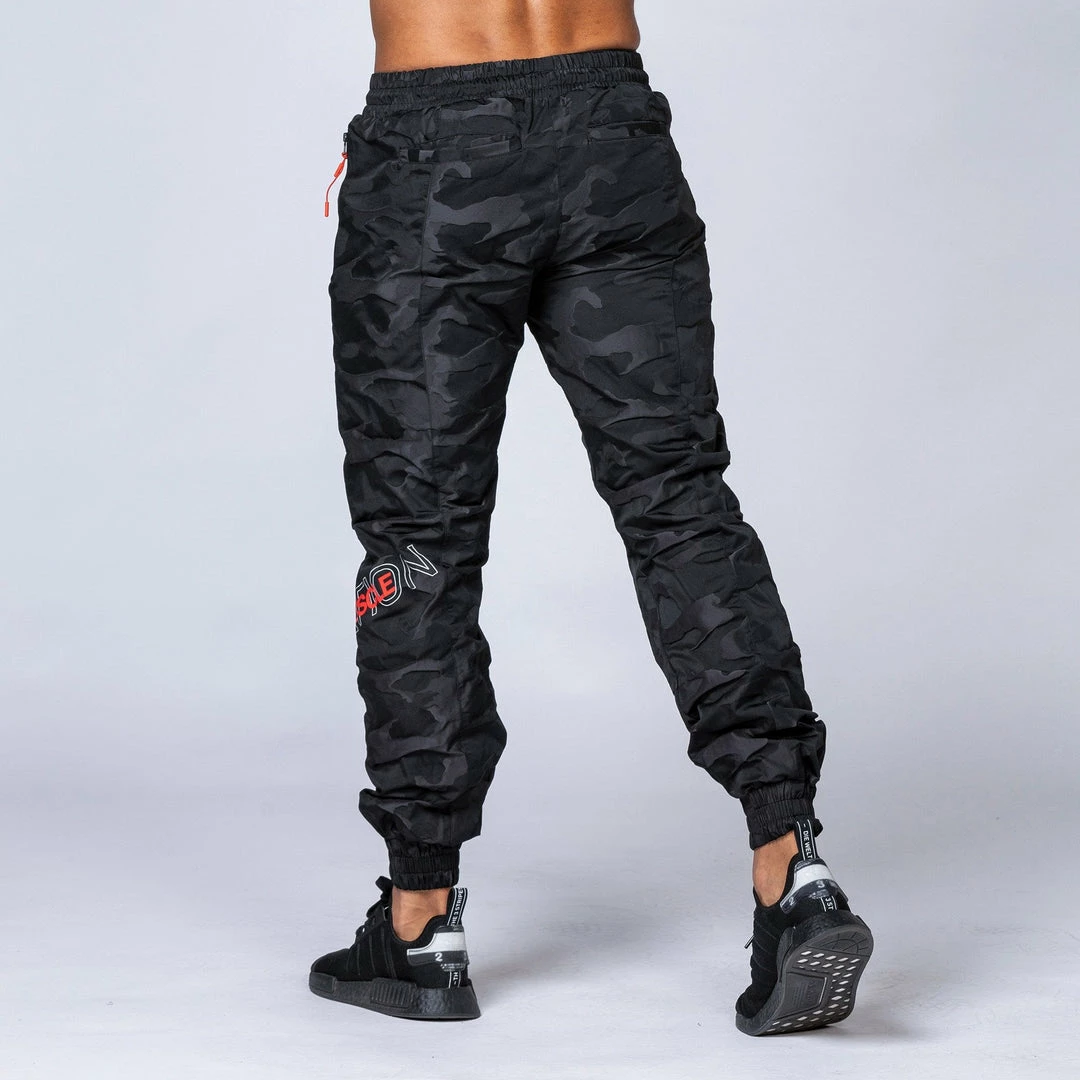 Muscle Nation Unisex Tracksuit Pants - Black Camo 8 Muscle Nation Unisex Tracksuit Pants - Black Camo