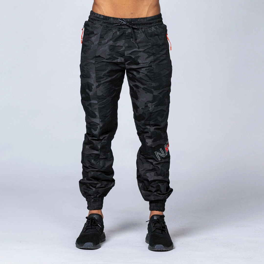 Muscle Nation Unisex Tracksuit Pants - Black Camo 10 Muscle Nation Unisex Tracksuit Pants - Black Camo