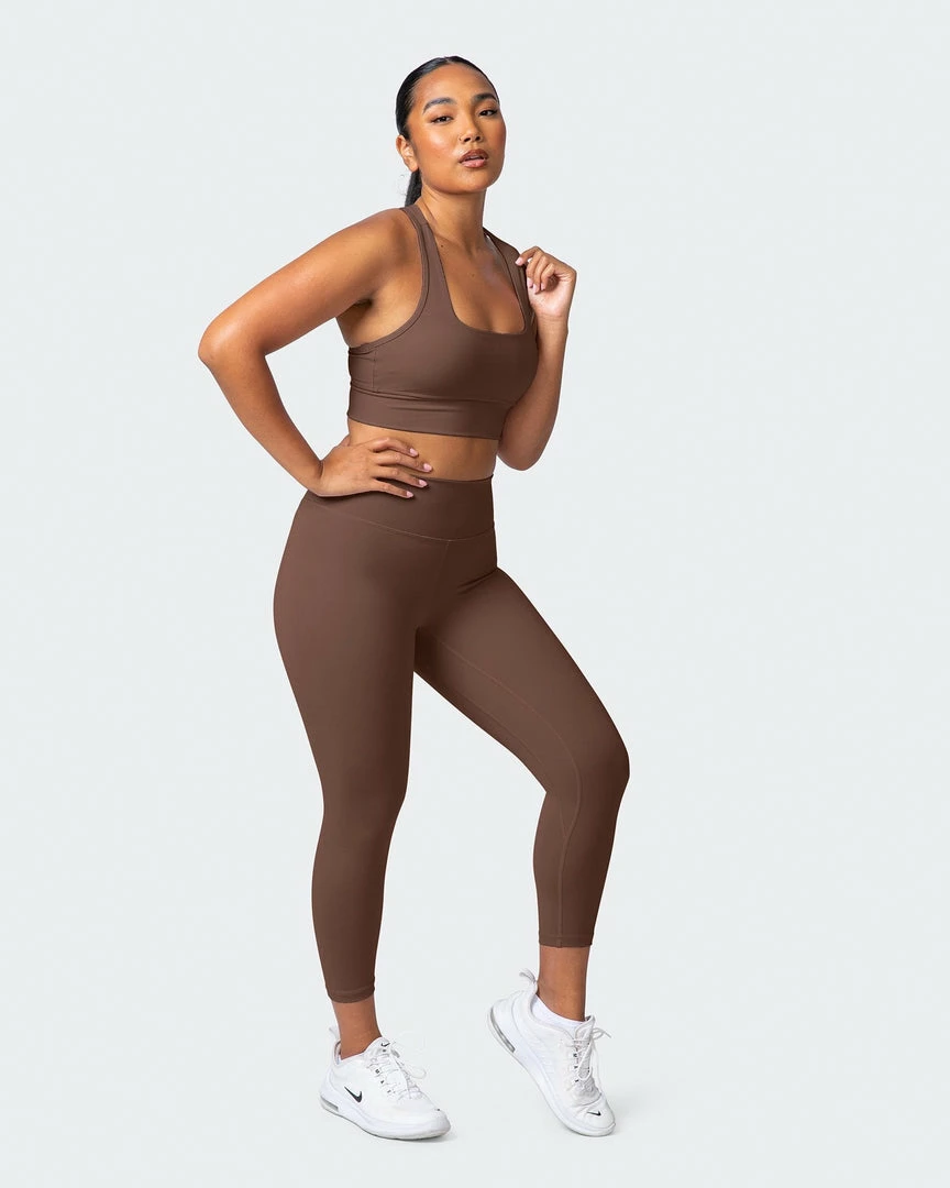 Muscle Nation V1 Butter 7/8 Leggings - Mocha 9 Muscle Nation V1 Butter 7/8 Leggings - Mocha