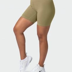 Muscle Nation V1 Butter Bike Shorts - Aloe