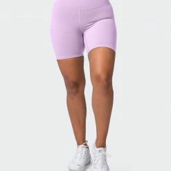 Muscle Nation V1 Butter Bike Shorts - Lavender Fog