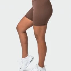 Muscle Nation V1 Butter Bike Shorts - Mocha