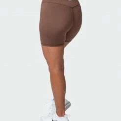 Muscle Nation V1 Butter Bike Shorts - Mocha