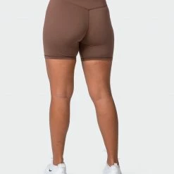 Muscle Nation V1 Butter Bike Shorts - Mocha