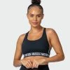 Muscle Nation Vital Bra - Black Womens 2 Muscle Nation Vital Bra - Black Womens