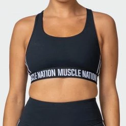 Muscle Nation Vital Bra - Black Womens 11 Muscle Nation Vital Bra - Black Womens