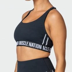 Muscle Nation Vital Bra - Black Womens 13 Muscle Nation Vital Bra - Black Womens