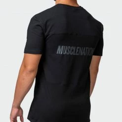 Muscle Nation Volt Tee - Black 30% EOFY SALE