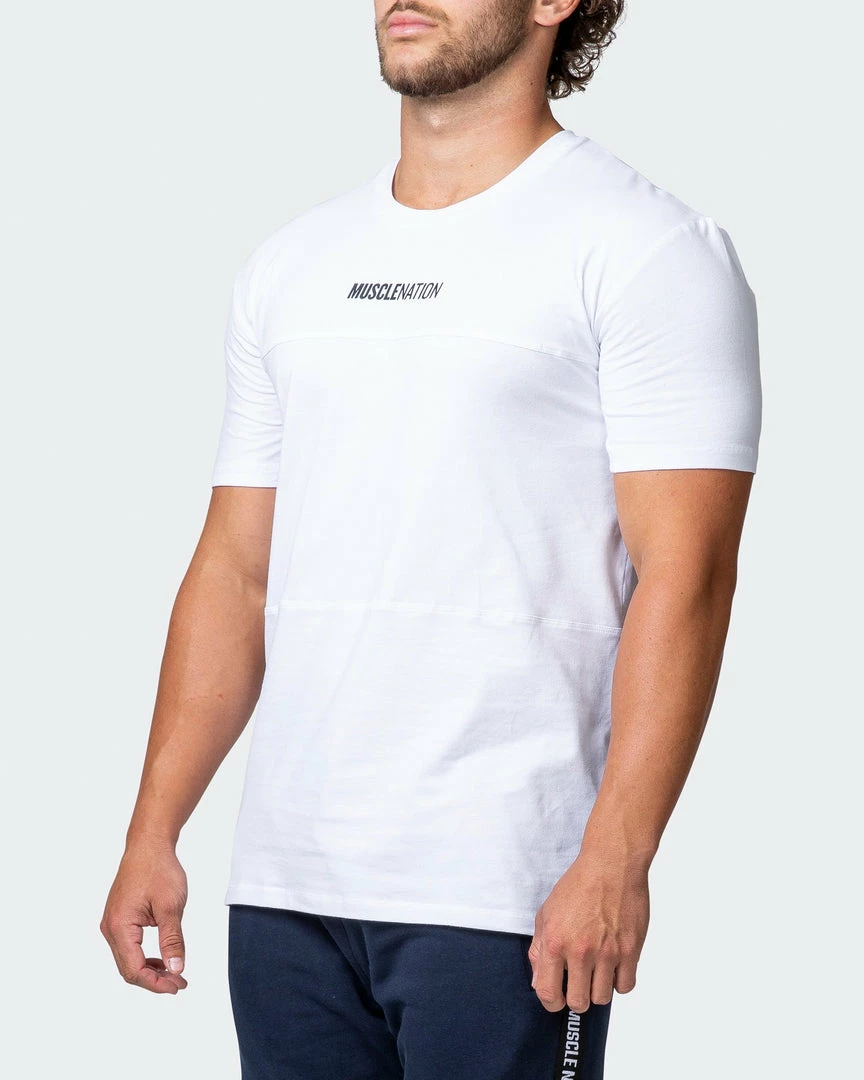 Muscle Nation Volt Tee - White 30% EOFY SALE 5 Muscle Nation Volt Tee - White 30% EOFY SALE