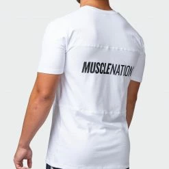 Muscle Nation Volt Tee - White 30% EOFY SALE 13 Muscle Nation Volt Tee - White 30% EOFY SALE