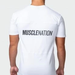 Muscle Nation Volt Tee - White 30% EOFY SALE 14 Muscle Nation Volt Tee - White 30% EOFY SALE