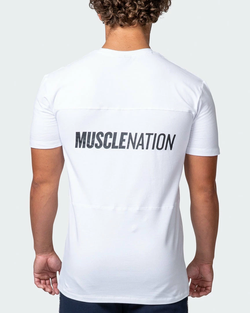 Muscle Nation Volt Tee - White 30% EOFY SALE 8 Muscle Nation Volt Tee - White 30% EOFY SALE