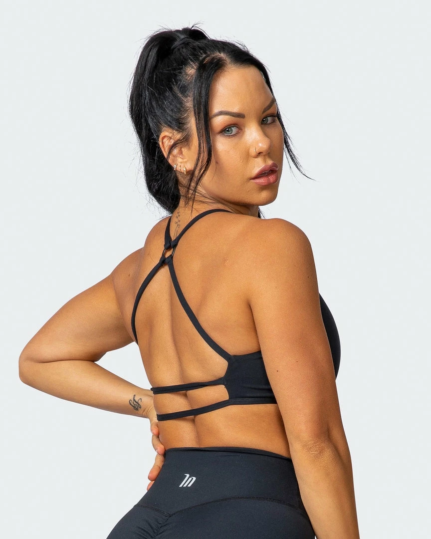 Muscle Nation Wanderlust Bralette - Black 3 Muscle Nation Wanderlust Bralette - Black