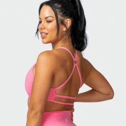 Muscle Nation Wanderlust Bralette - Pink Lemonade