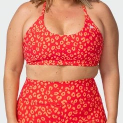 Muscle Nation Womens Wanderlust Bralette - Vibrant Cheetah Print 14 Muscle Nation Womens Wanderlust Bralette - Vibrant Cheetah Print