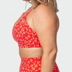 Muscle Nation Womens Wanderlust Bralette - Vibrant Cheetah Print 17 Muscle Nation Womens Wanderlust Bralette - Vibrant Cheetah Print